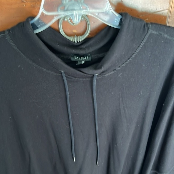 NWOT Talbots Women’s Black Poncho Top Size Large - Picture 4 of 9